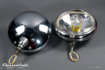 SOLD to Japan: S.E.V. MARCHAL 'Fantastic' 662 / 762 Vintage Original 1960s Long-Range Spot- / Driving Lamp Set 170mm, Halogen H1, For Alfa Romeo, Aston Martin, Delage, Ferrari, Facel Vega and Others - VERY GOOD! - Image 10