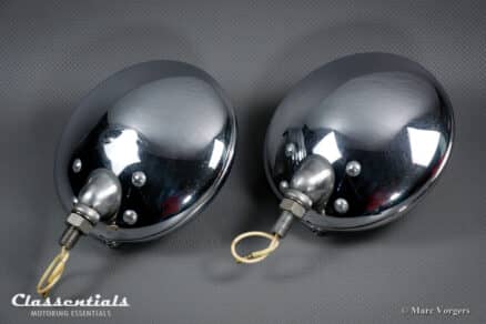 SOLD to Japan: S.E.V. MARCHAL 'Fantastic' 662 / 762 Vintage Original 1960s Long-Range Spot- / Driving Lamp Set 170mm, Halogen H1, For Alfa Romeo, Aston Martin, Delage, Ferrari, Facel Vega and Others - VERY GOOD! - Image 11