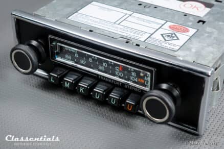SOLD to Italy: BLAUPUNKT FRANKFURT STEREO SUPER ARIMAT 18 Watt 1978 HIGH-END Classic Car Auto Radio With 1-DIN Front for All Luxury Cars 1975 - 1985. Including Classentials Deluxe Stereo Bluetooth Module! - Image 5