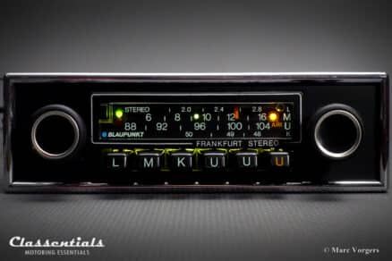 SOLD to Italy: BLAUPUNKT FRANKFURT STEREO SUPER ARIMAT 18 Watt 1978 HIGH-END Classic Car Auto Radio With 1-DIN Front for All Luxury Cars 1975 - 1985. Including Classentials Deluxe Stereo Bluetooth Module! - Image 7