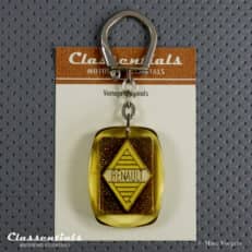 Very Rare Vintage Original 1950s - 1960s Bourbon RENAULT Dealer Key Ring - EXCELLENT - Collectors Item