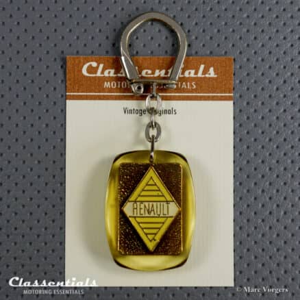 Very Rare Vintage Original 1950s - 1960s Bourbon RENAULT Dealer Key Ring - EXCELLENT - Collectors Item