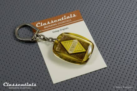 Very Rare Vintage Original 1950s - 1960s Bourbon RENAULT Dealer Key Ring - EXCELLENT - Collectors Item - Image 2