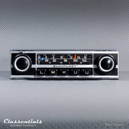 SOLD to the United States: BLAUPUNKT FRANKFURT 1970s Vintage Original High-End Auto Radio for Alfa Romeo GT / GTV, BMW, Lancia & Others 1970 - 1976 INCLUDING Classentials Deluxe BLUETOOTH Module