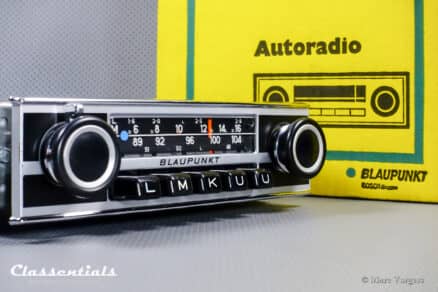 SOLD to the United States: BLAUPUNKT FRANKFURT 1970s Vintage Original High-End Auto Radio for Alfa Romeo GT / GTV, BMW, Lancia & Others 1970 - 1976 INCLUDING Classentials Deluxe BLUETOOTH Module - Image 3