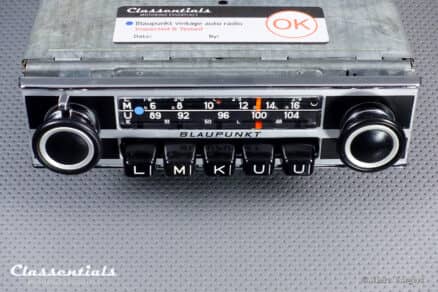 SOLD to the United States: BLAUPUNKT FRANKFURT 1970s Vintage Original High-End Auto Radio for Alfa Romeo GT / GTV, BMW, Lancia & Others 1970 - 1976 INCLUDING Classentials Deluxe BLUETOOTH Module - Image 6
