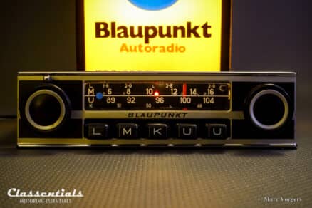 SOLD to the United States: BLAUPUNKT FRANKFURT 1970s Vintage Original High-End Auto Radio for Alfa Romeo GT / GTV, BMW, Lancia & Others 1970 - 1976 INCLUDING Classentials Deluxe BLUETOOTH Module - Image 9