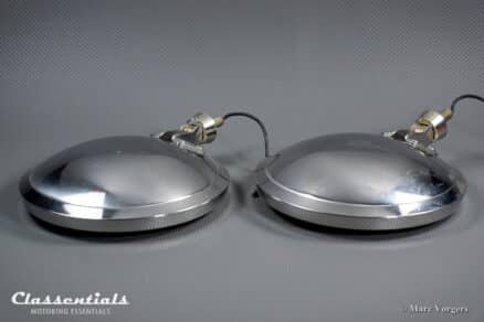 SOLD to the United States: CIBIÉ 45 IODE 7-Inch Vintage Original Early 1970s Stainless-Steel Amber / Yellow Fog- Cornering- Rally- Lamps Including Original Covers - Image 9