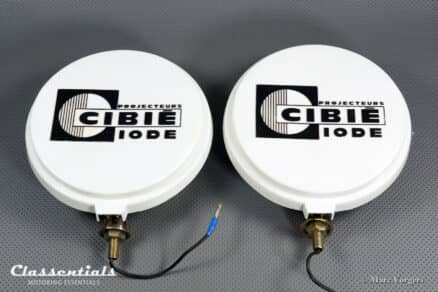 SOLD to the United States: CIBIÉ 45 IODE 7-Inch Vintage Original Early 1970s Stainless-Steel Amber / Yellow Fog- Cornering- Rally- Lamps Including Original Covers - Image 10