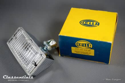 HELLA Vintage Original late 1960s / 1970s Chrome Reversing lamp, NEW in Box! - Image 2