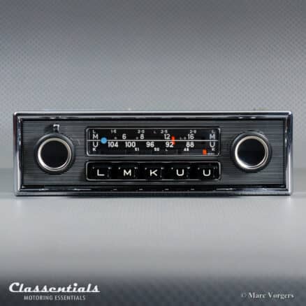 SOLD to Italy: Blaupunkt Frankfurt 1969/70 High-End Vintage Original Auto Radio for Mercedes-Benz 1968 – 1975 and Other Luxury Cars of the Period - Including Classentials Deluxe Bluetooth module!