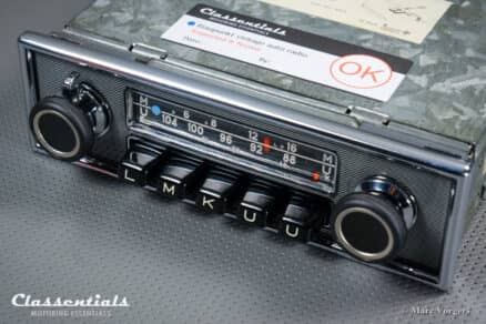 SOLD to Italy: Blaupunkt Frankfurt 1969/70 High-End Vintage Original Auto Radio for Mercedes-Benz 1968 – 1975 and Other Luxury Cars of the Period - Including Classentials Deluxe Bluetooth module! - Image 5
