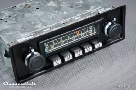 SOLD: SUPER RARE Brand New BLAUPUNKT FRANKFURT  STEREO RALLYE 20W TOP-END Classic Car Auto Radio SET for 1974 - 1978 Porsche 911 / 930 G-Series Models - Including Classentials DeLuxe Stereo Bluetooth Module! - Image 3