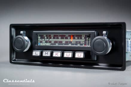 SOLD: SUPER RARE Brand New BLAUPUNKT FRANKFURT  STEREO RALLYE 20W TOP-END Classic Car Auto Radio SET for 1974 - 1978 Porsche 911 / 930 G-Series Models - Including Classentials DeLuxe Stereo Bluetooth Module! - Image 6