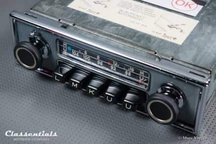 SOLD to France: BLAUPUNKT FRANKFURT 1970 High-End Vintage Original Auto Radio for Mercedes-Benz 1968 – 1975 and Other Luxury Cars of the Period - Including Classentials Deluxe Bluetooth Module! - Image 5