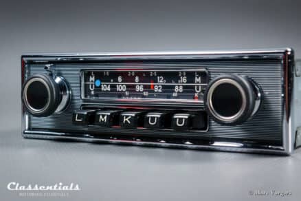 SOLD to France: BLAUPUNKT FRANKFURT 1970 High-End Vintage Original Auto Radio for Mercedes-Benz 1968 – 1975 and Other Luxury Cars of the Period - Including Classentials Deluxe Bluetooth Module! - Image 6