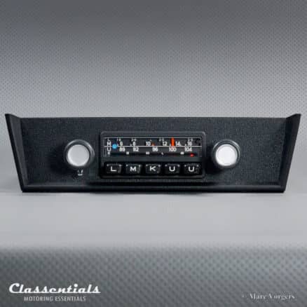 SOLD to Denmark: BLAUPUNKT FRANKFURT 1972 Vintage Original High-End Auto Radio for BMW E9 CS / CSI Models and E3 2500 / 2800 Models 1972 - 1977, Including Classentials Deluxe Bluetooth Module!