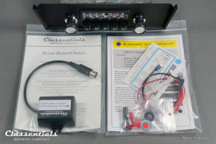 SOLD to Denmark: BLAUPUNKT FRANKFURT 1972 Vintage Original High-End Auto Radio for BMW E9 CS / CSI Models and E3 2500 / 2800 Models 1972 - 1977, Including Classentials Deluxe Bluetooth Module! - Image 2