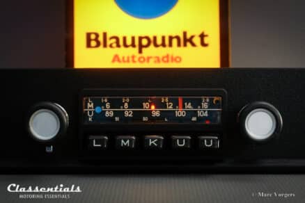SOLD to Denmark: BLAUPUNKT FRANKFURT 1972 Vintage Original High-End Auto Radio for BMW E9 CS / CSI Models and E3 2500 / 2800 Models 1972 - 1977, Including Classentials Deluxe Bluetooth Module! - Image 8