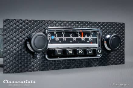 Blaupunkt Bluespot Frankfurt 7632 1971 1972 Classic Car oldtimer autoradio radio flechtnarbe basket weave Porsche 911 912 F-model Classentials