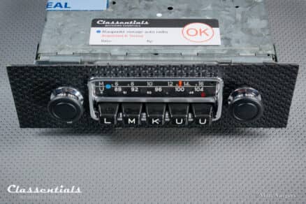 Blaupunkt Bluespot Frankfurt 7632 1971 1972 Classic Car oldtimer autoradio radio flechtnarbe basket weave Porsche 911 912 F-model Classentials