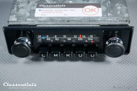 SOLD to Italy: BLAUPUNKT FRANKFURT 1970s Vintage Original High-End Auto Radio for Alfa Romeo, Fiat, Lancia, Triumph TR6 & Other Cars of the Period, INCLUDING Classentials Deluxe BLUETOOTH Module - Image 5
