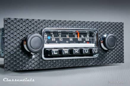 SOLD to Australia: Blaupunkt Frankfurt 1972 Vintage Original High-End Classic Car Auto Radio for Porsche 911 / 912 F-Series Cars 1968 - 1973, Including Classentials DeLuxe Bluetooth Module! - Image 3