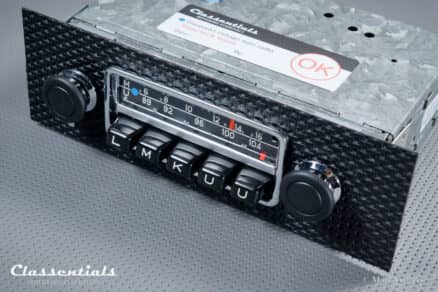 SOLD to Australia: Blaupunkt Frankfurt 1972 Vintage Original High-End Classic Car Auto Radio for Porsche 911 / 912 F-Series Cars 1968 - 1973, Including Classentials DeLuxe Bluetooth Module! - Image 6