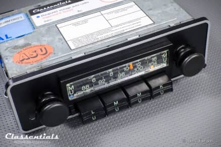SOLD to the Netherlands: BLAUPUNKT FRANKFURT STEREO 1975 HIGH-END Vintage Original Auto Radio for Luxury Cars 1975 - 1978 Including 1-DIN Bracket and Classentials Deluxe Bluetooth Module! - Image 3