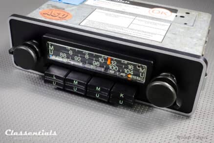 SOLD to the Netherlands: BLAUPUNKT FRANKFURT STEREO 1975 HIGH-END Vintage Original Auto Radio for Luxury Cars 1975 - 1978 Including 1-DIN Bracket and Classentials Deluxe Bluetooth Module! - Image 5