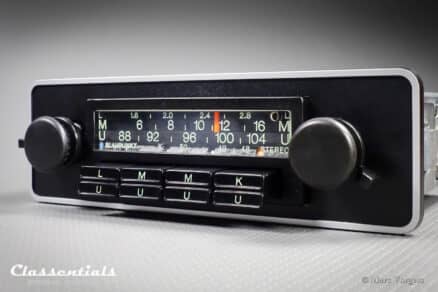 SOLD to the Netherlands: BLAUPUNKT FRANKFURT STEREO 1975 HIGH-END Vintage Original Auto Radio for Luxury Cars 1975 - 1978 Including 1-DIN Bracket and Classentials Deluxe Bluetooth Module! - Image 6