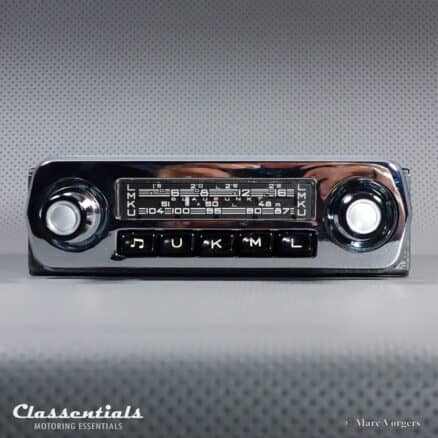 SOLD to Belgium: BLAUPUNKT ESSEN Y 1967 Vintage Original 6/12 Volt Auto Radio for Cars of the Period 1958-1968! - 6 Volt / 12 Volt Bluetooth Prepared for 12 Volt Negative Ground Cars
