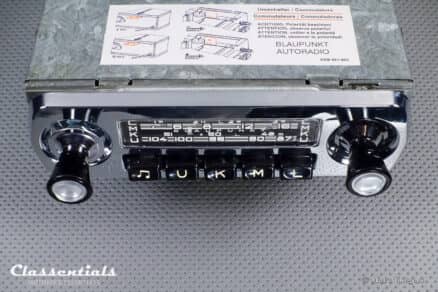 SOLD to Belgium: BLAUPUNKT ESSEN Y 1967 Vintage Original 6/12 Volt Auto Radio for Cars of the Period 1958-1968! - 6 Volt / 12 Volt Bluetooth Prepared for 12 Volt Negative Ground Cars - Image 6