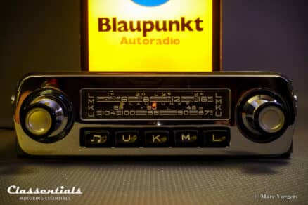 SOLD to Belgium: BLAUPUNKT ESSEN Y 1967 Vintage Original 6/12 Volt Auto Radio for Cars of the Period 1958-1968! - 6 Volt / 12 Volt Bluetooth Prepared for 12 Volt Negative Ground Cars - Image 9