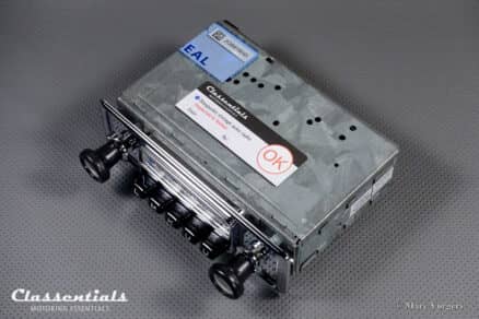 SOLD to the United States: BLAUPUNKT FRANKFURT 1970s Vintage Original High-End Auto Radio CUSTOM CHROME for BMW 2002 INCLUDING Classentials BLUETOOTH Module and Fader - Image 10
