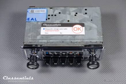 SOLD to the United States: BLAUPUNKT FRANKFURT 1970s Vintage Original High-End Auto Radio CUSTOM CHROME for BMW 2002 INCLUDING Classentials BLUETOOTH Module and Fader - Image 11