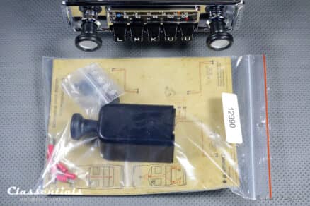 SOLD to the United States: BLAUPUNKT FRANKFURT 1970s Vintage Original High-End Auto Radio CUSTOM CHROME for BMW 2002 INCLUDING Classentials BLUETOOTH Module and Fader - Image 14
