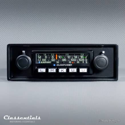 SOLD to the United States: BLAUPUNKT FRANKFURT STEREO Very Rare 1970s Vintage Original High-End Auto Radio for Porsche 911 / 930 G-Series Models 1974 - 1980 INCLUDING Classentials Deluxe BLUETOOTH Module