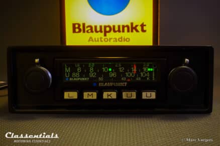 SOLD to the United States: BLAUPUNKT FRANKFURT STEREO Very Rare 1970s Vintage Original High-End Auto Radio for Porsche 911 / 930 G-Series Models 1974 - 1980 INCLUDING Classentials Deluxe BLUETOOTH Module - Image 9
