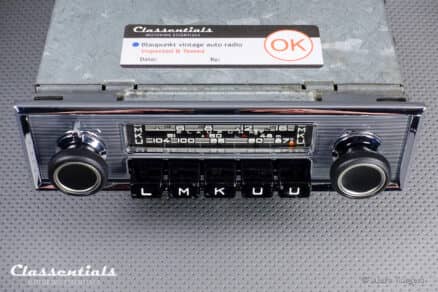 SOLD to Germany: BLAUPUNKT FRANKFURT (S) Z-Series 1968 Rare High-End Vintage Original Auto Radio for Mercedes-Benz and Other Luxury Cars 1968 - 1976 INCLUDING Classentials Deluxe BLUETOOTH Module - Image 6