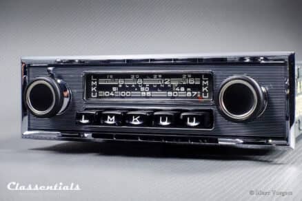 SOLD to Germany: BLAUPUNKT FRANKFURT (S) Z-Series 1968 Rare High-End Vintage Original Auto Radio for Mercedes-Benz and Other Luxury Cars 1968 - 1976 INCLUDING Classentials Deluxe BLUETOOTH Module - Image 8