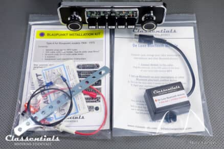 SOLD to Australia: BLAUPUNKT FRANKFURT STEREO Very Rare 1970s Vintage Original High-End Auto Radio - With Matching Papers & Manual - INCLUDING Classentials Deluxe BLUETOOTH Module - Image 2