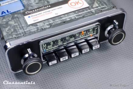 SOLD to Australia: BLAUPUNKT FRANKFURT STEREO Very Rare 1970s Vintage Original High-End Auto Radio - With Matching Papers & Manual - INCLUDING Classentials Deluxe BLUETOOTH Module - Image 7