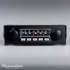SOLD to Slovakia: BLAUPUNKT FRANKFURT 1970s Vintage Original High-End Auto Radio for Universal Use with 1-DIN Bracket in Cars 1968 - 1975 INCLUDING Classentials BLUETOOTH Module