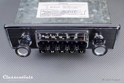 SOLD to the United States: BLAUPUNKT FRANKFURT STEREO 1969 Ultra Rare Vintage Original TOP-END Auto Radio for BMW E9 CS, CSI, and E10 2002 Models 1968 - 1974 INCLUDING Classentials Deluxe Stereo BLUETOOTH Module - Image 6