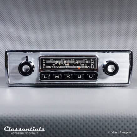 SOLD to the United States: BLAUPUNKT FRANKFURT (S) Z-Series 1968 Rare High-End Vintage Original Auto Radio for BMW 2000 CS, E9 CS 1965-1974 INCLUDING Classentials Deluxe BLUETOOTH Module