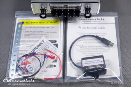 SOLD to the United States: BLAUPUNKT FRANKFURT (S) Z-Series 1968 Rare High-End Vintage Original Auto Radio for BMW 2000 CS, E9 CS 1965-1974 INCLUDING Classentials Deluxe BLUETOOTH Module - Image 2