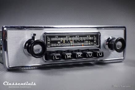 SOLD to the United States: BLAUPUNKT FRANKFURT (S) Z-Series 1968 Rare High-End Vintage Original Auto Radio for BMW 2000 CS, E9 CS 1965-1974 INCLUDING Classentials Deluxe BLUETOOTH Module - Image 4