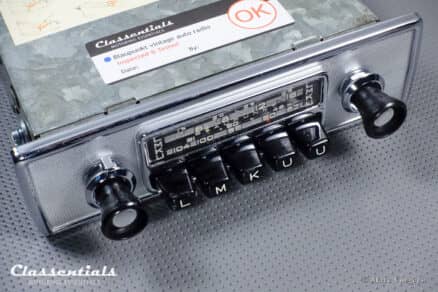 SOLD to the United States: BLAUPUNKT FRANKFURT (S) Z-Series 1968 Rare High-End Vintage Original Auto Radio for BMW 2000 CS, E9 CS 1965-1974 INCLUDING Classentials Deluxe BLUETOOTH Module - Image 5
