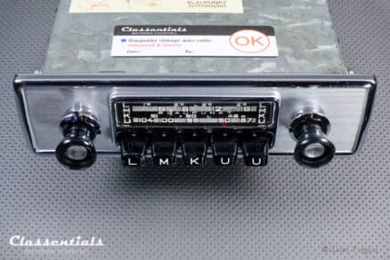 SOLD to the United States: BLAUPUNKT FRANKFURT (S) Z-Series 1968 Rare High-End Vintage Original Auto Radio for BMW 2000 CS, E9 CS 1965-1974 INCLUDING Classentials Deluxe BLUETOOTH Module - Image 6
